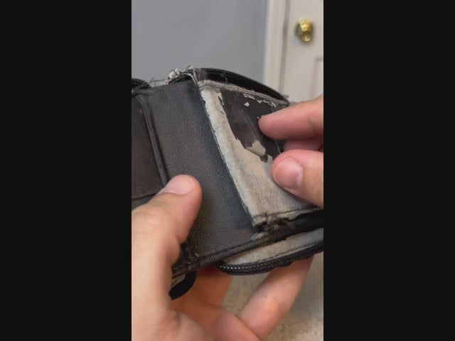 Slim Bifold Leather Wallet