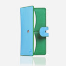 Handmade Leather Long Wallet for Women – RFID Protected Travel Wallet