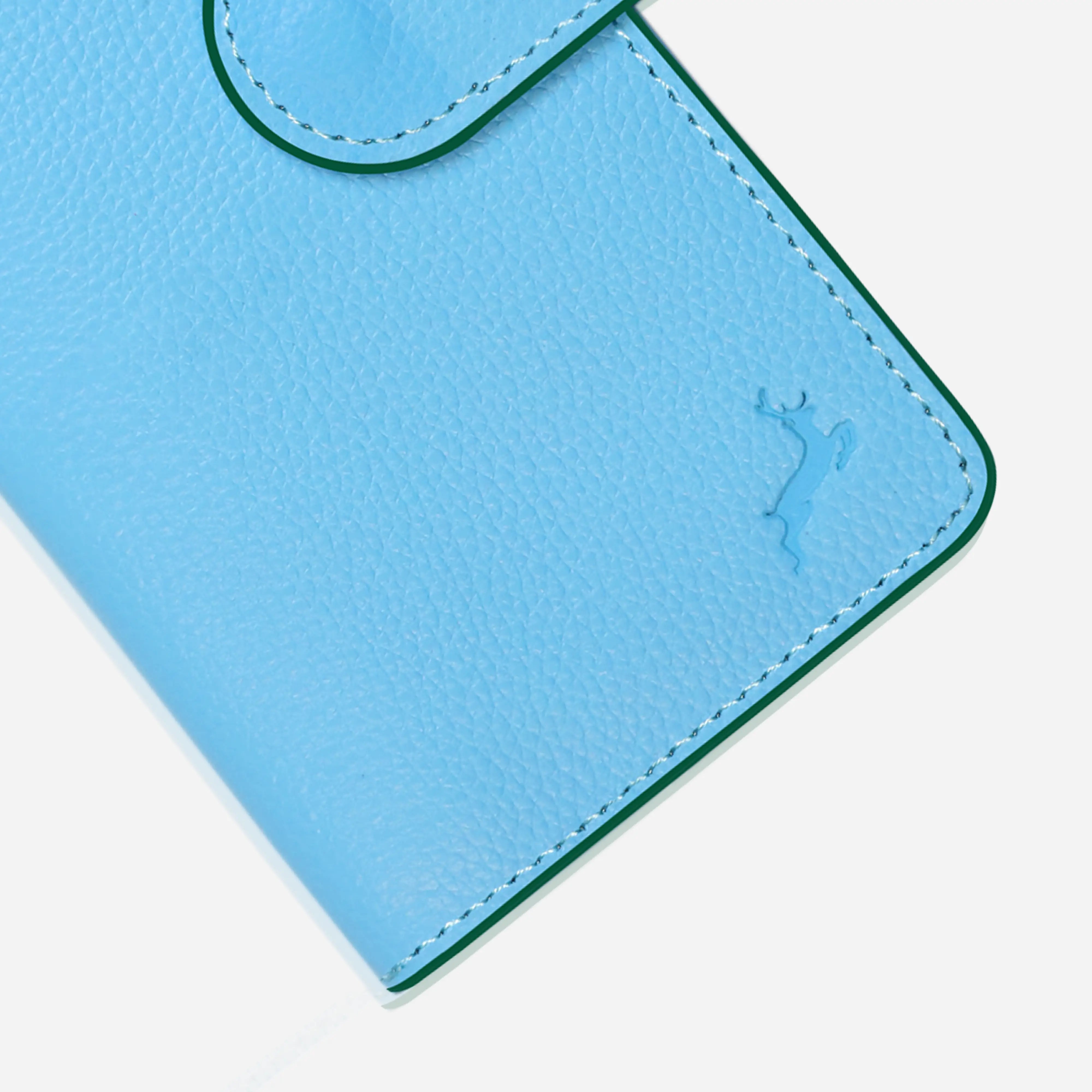 Handmade Leather Long Wallet for Women – RFID Protected Travel Wallet