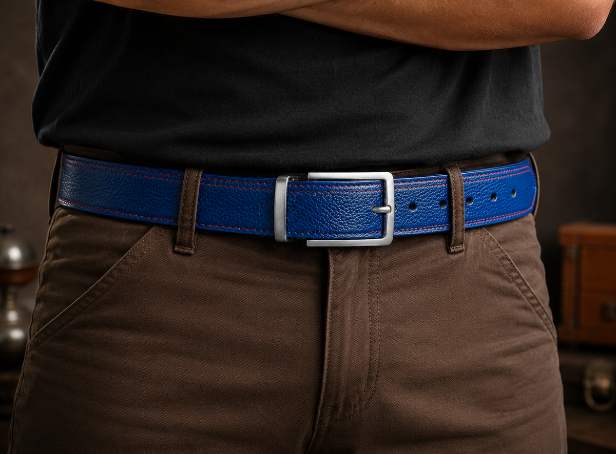 Men’s Reversible Full-Grain Leather Belt