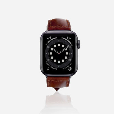 Full Grain Leather Apple Watch Strap