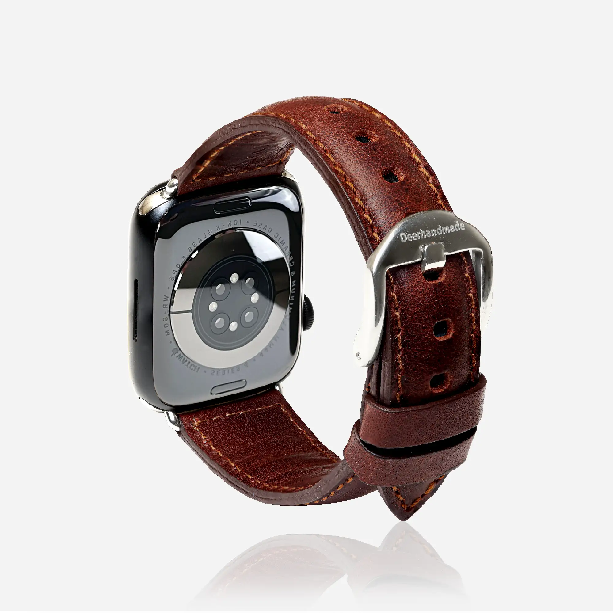 genuine leather apple watch strap