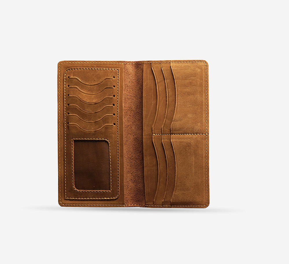 handmade exotic leather wallet