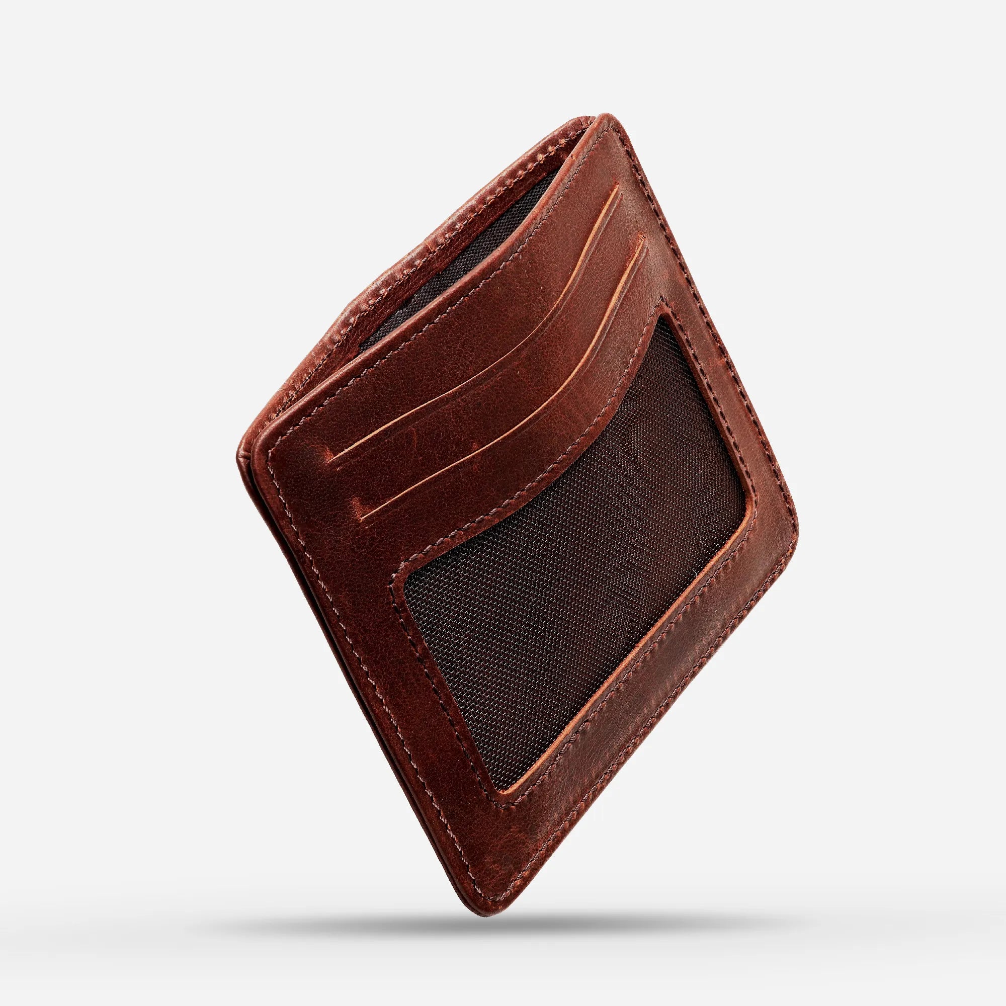 Slim Leather Card Holder Wallet