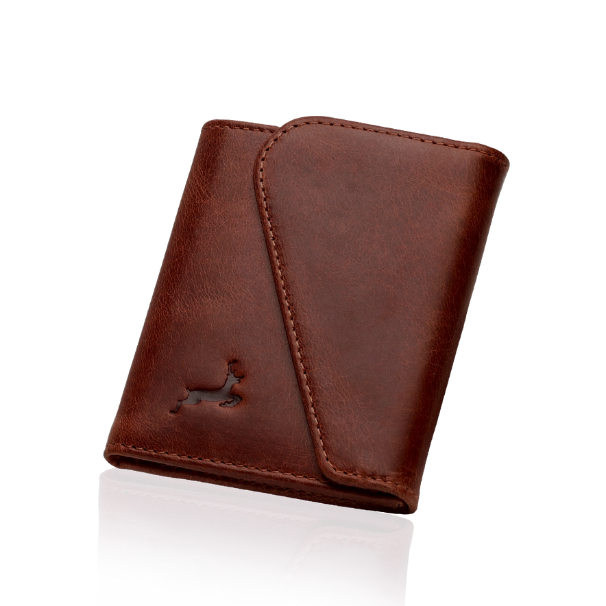 Slim Bifold Leather Wallet