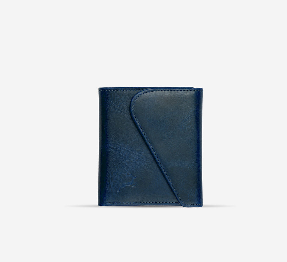 handmade bifold leather wallet