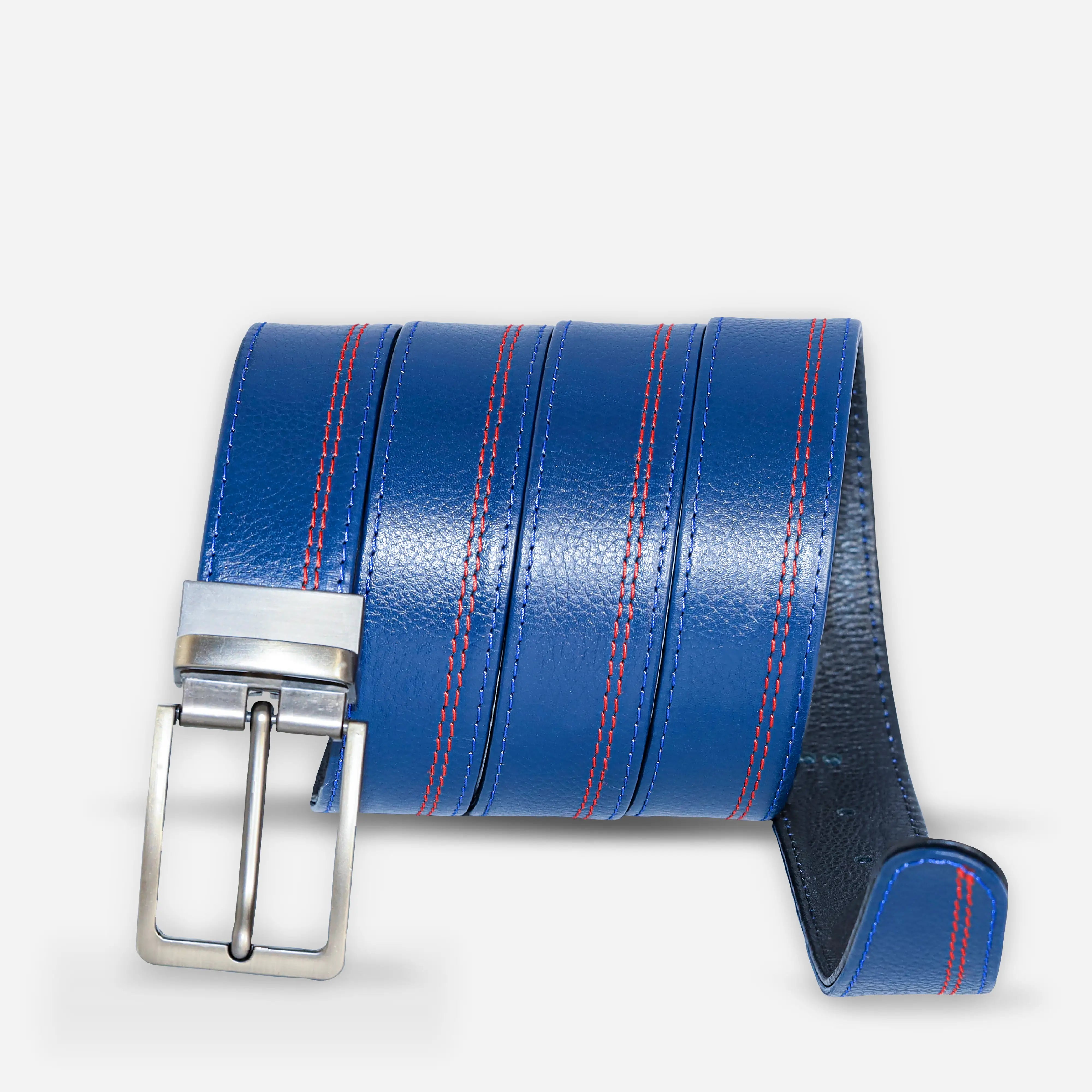 luxury reversible leather belt