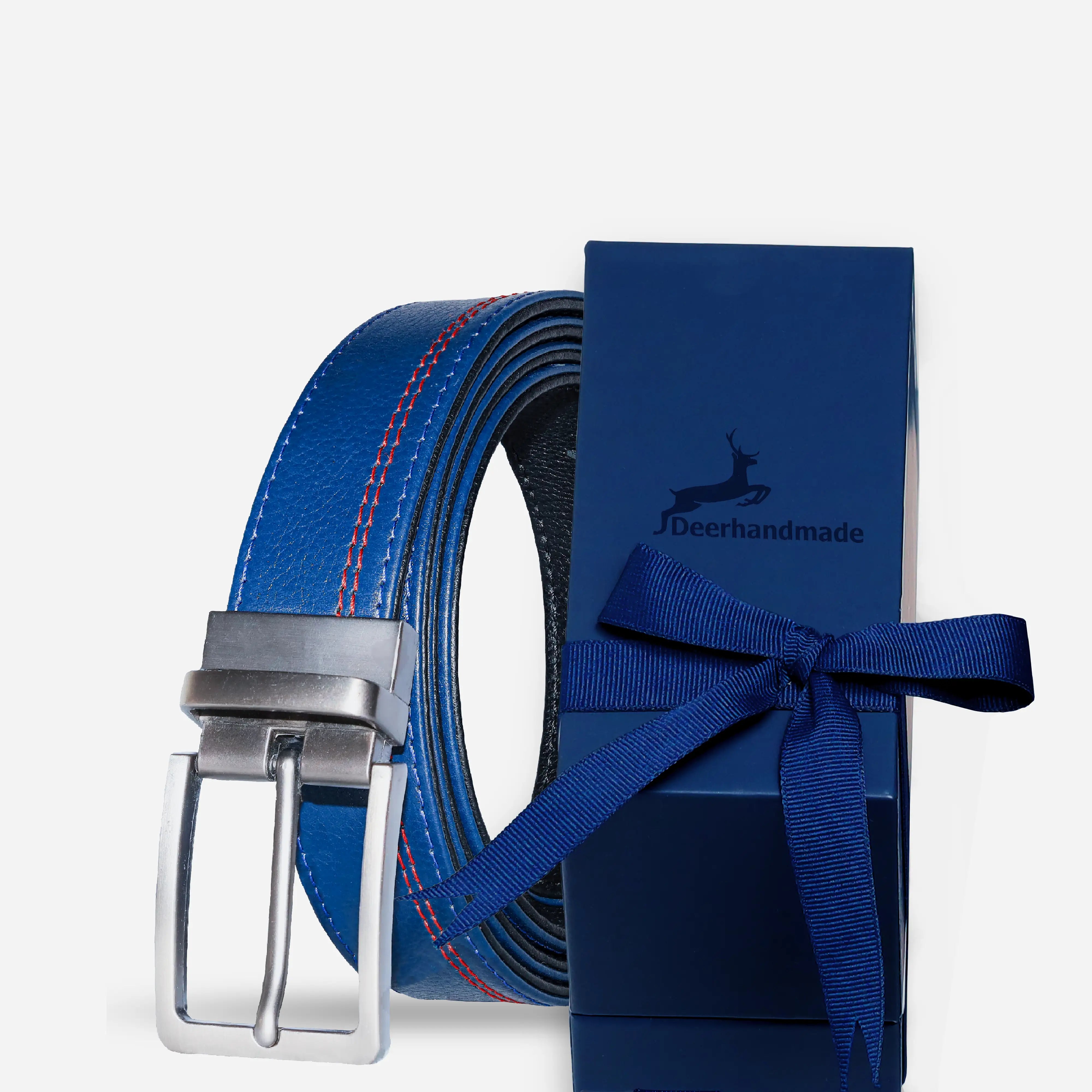 casual reversible leather belt