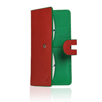 Handmade Leather Long Wallet for Women – RFID Protected Travel Wallet