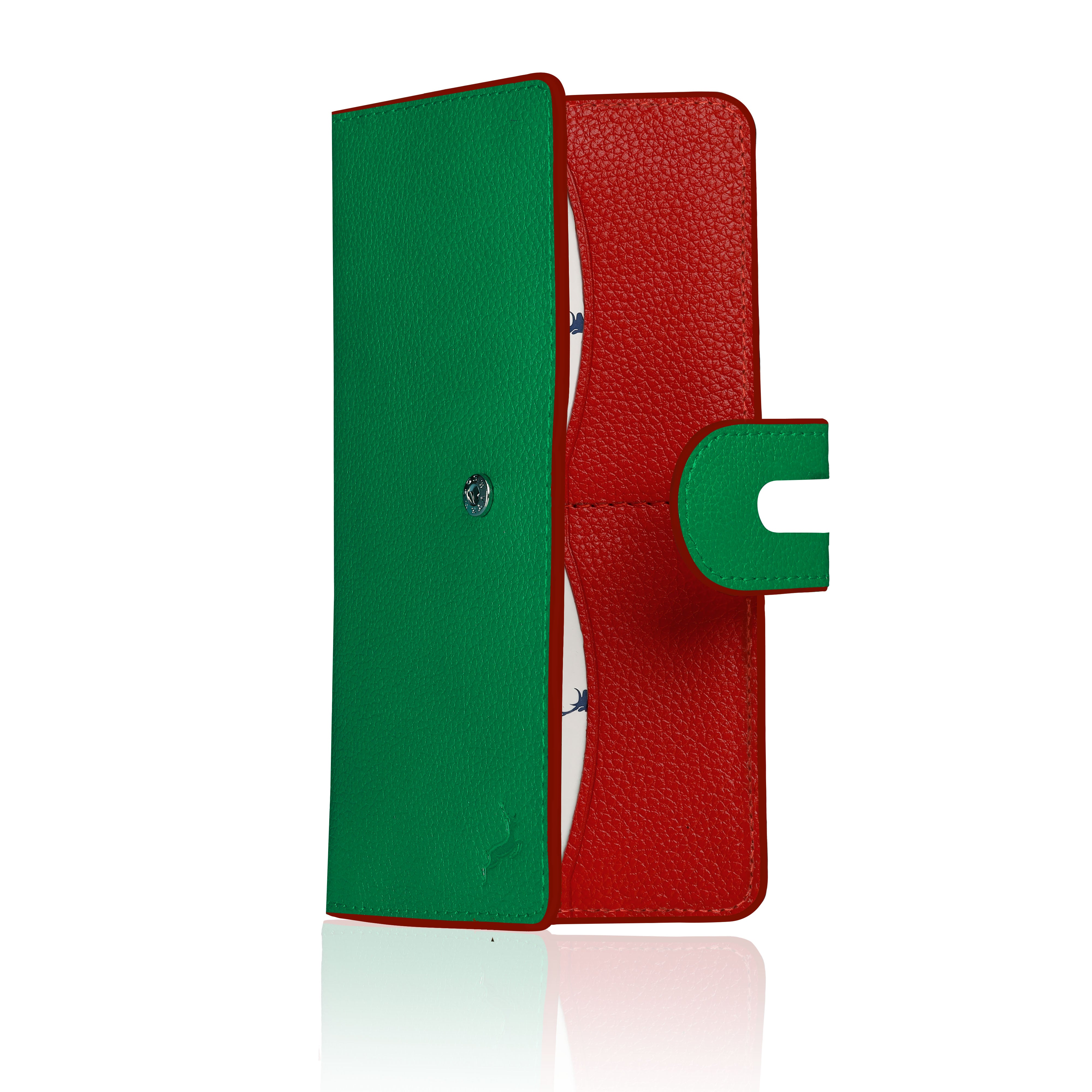 Handmade Leather Long Wallet for Women – RFID Protected Travel Wallet