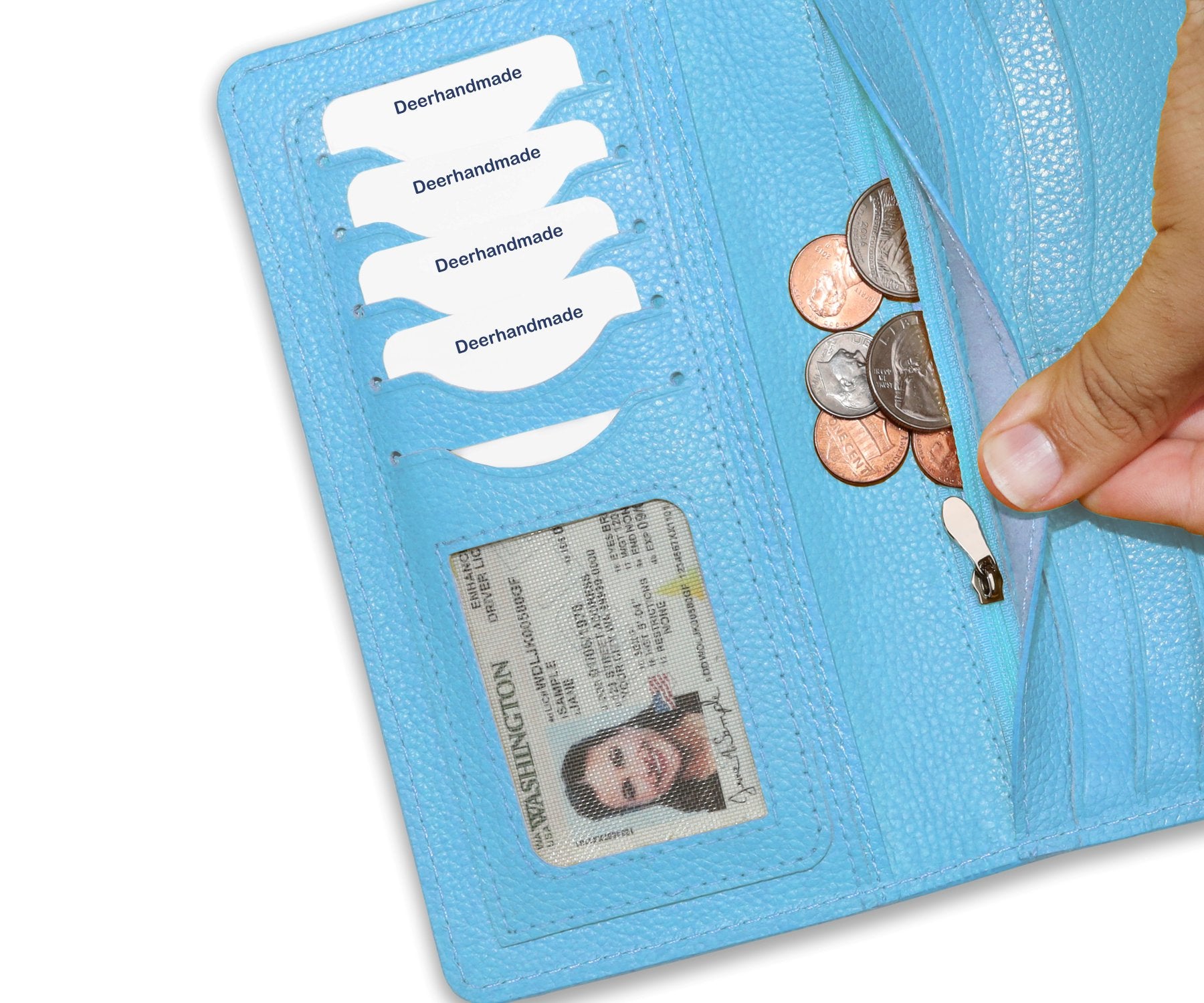 Leather Travel Wallet