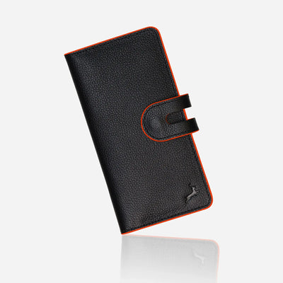 Handmade Leather Long Wallet for Women – RFID Protected Travel Wallet