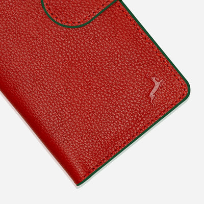 Handmade Leather Long Wallet for Women – RFID Protected Travel Wallet