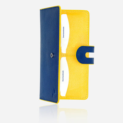 Handmade Leather Long Wallet for Women – RFID Protected Travel Wallet